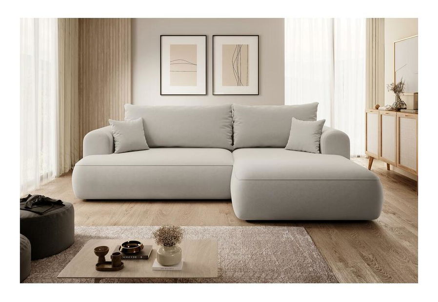 Colțar Olivo I (D) (alb + negru)