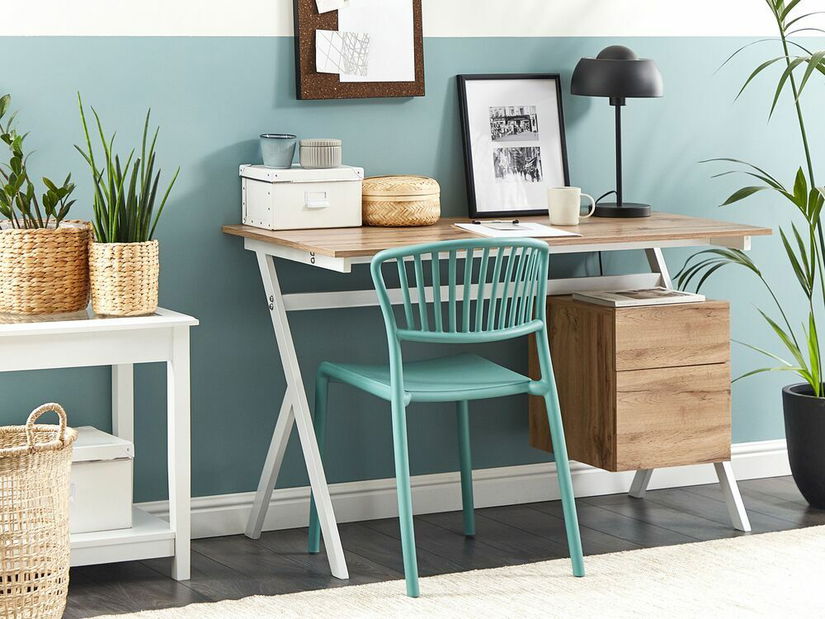 Masă PC Ash (lemn deschis)