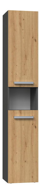 Kúpeľňová skrinka Neltossa 12 (antracit + dub artisan)