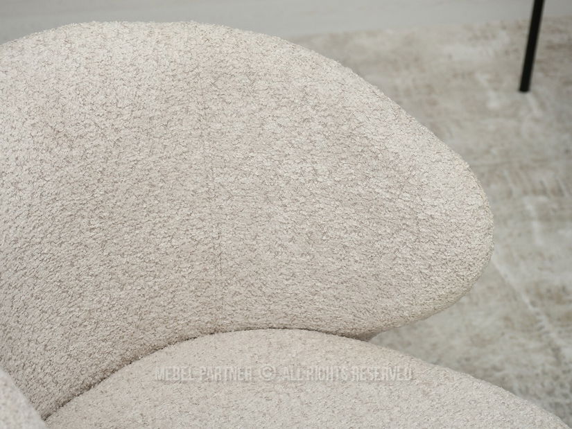 Scaun Marleen (tmavocrem + negru)