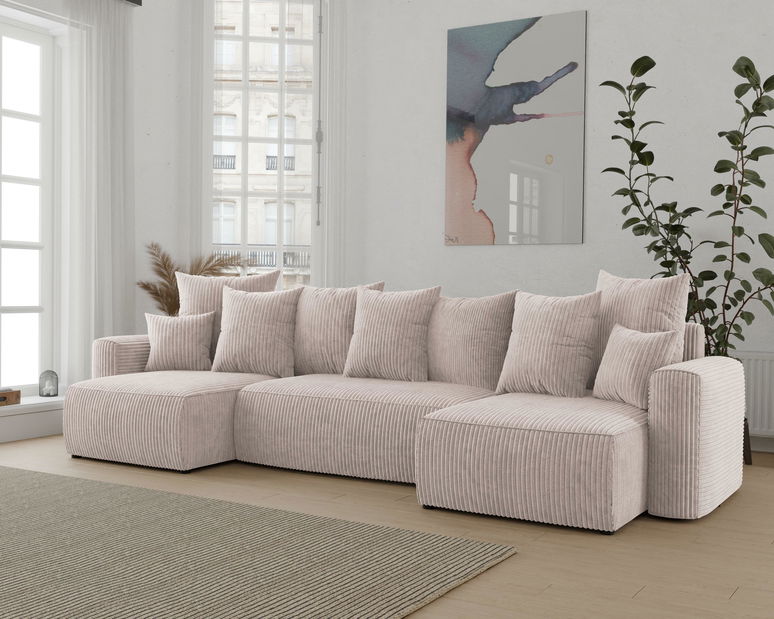 Colțar Denia U (bej deschis)