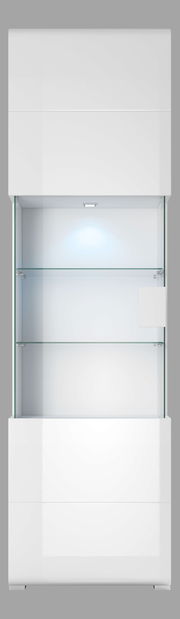 Nappali bútorsor Tamie Typ 10 (fehér+ fényes fehér)