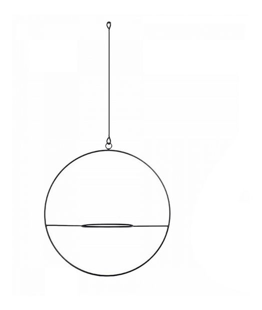 Žardiniéra Wilfred 1 (čierna)