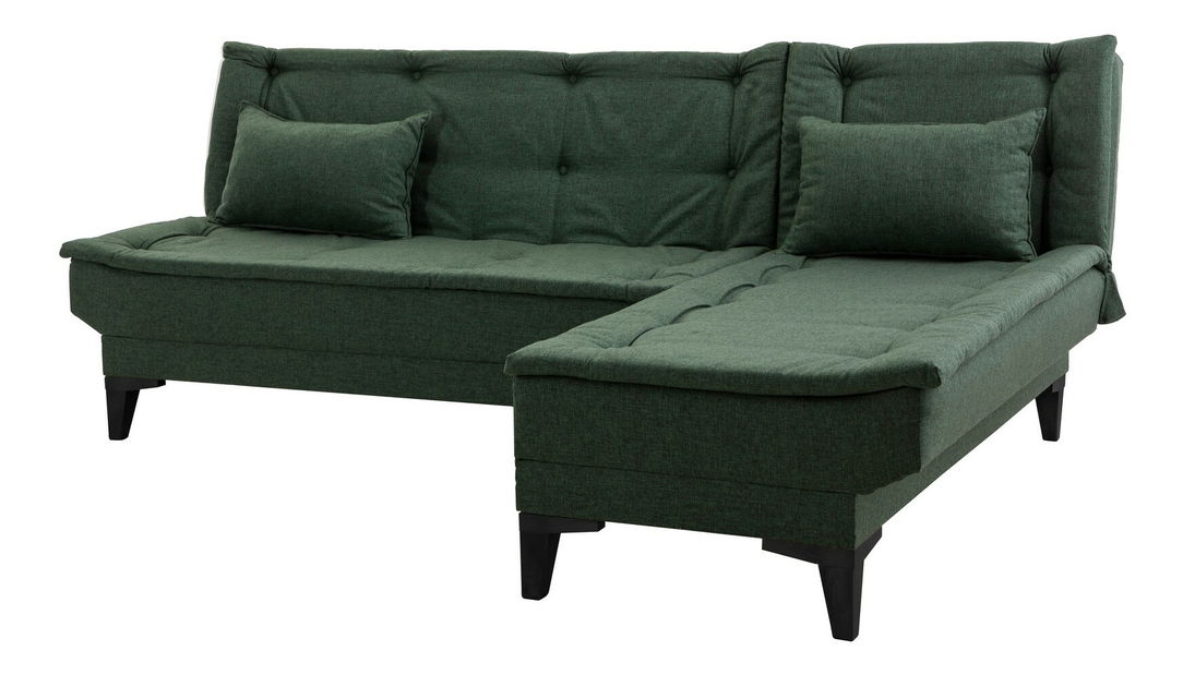 Rohová sedačka Santic (Zelená)