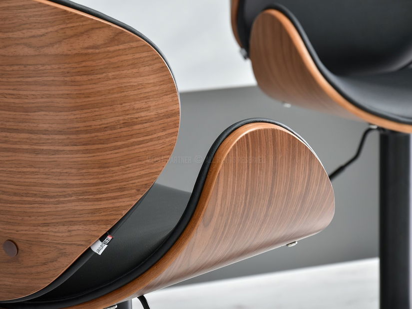 Scaun Hope (nuc închis + negru)