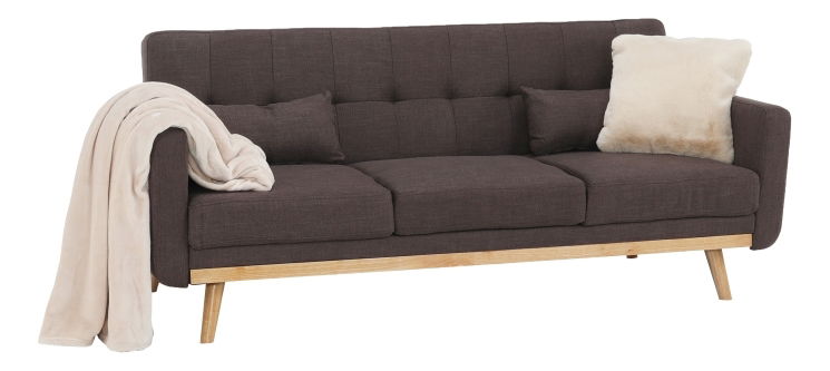 Canapea trei locuri Alestra (maro) *vânzare stoc