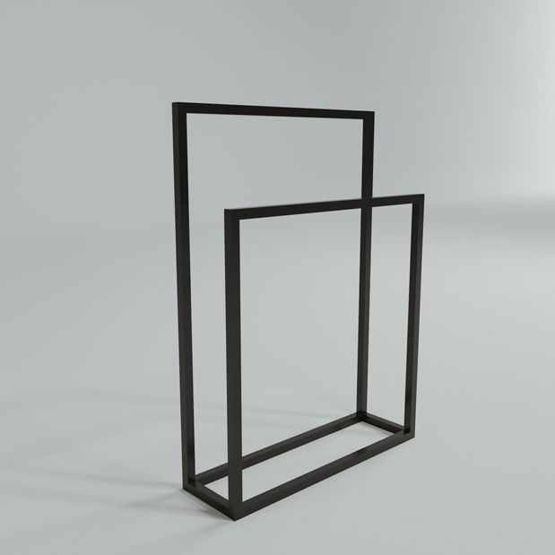 Cuier pentru baie Emanuel (Negru)