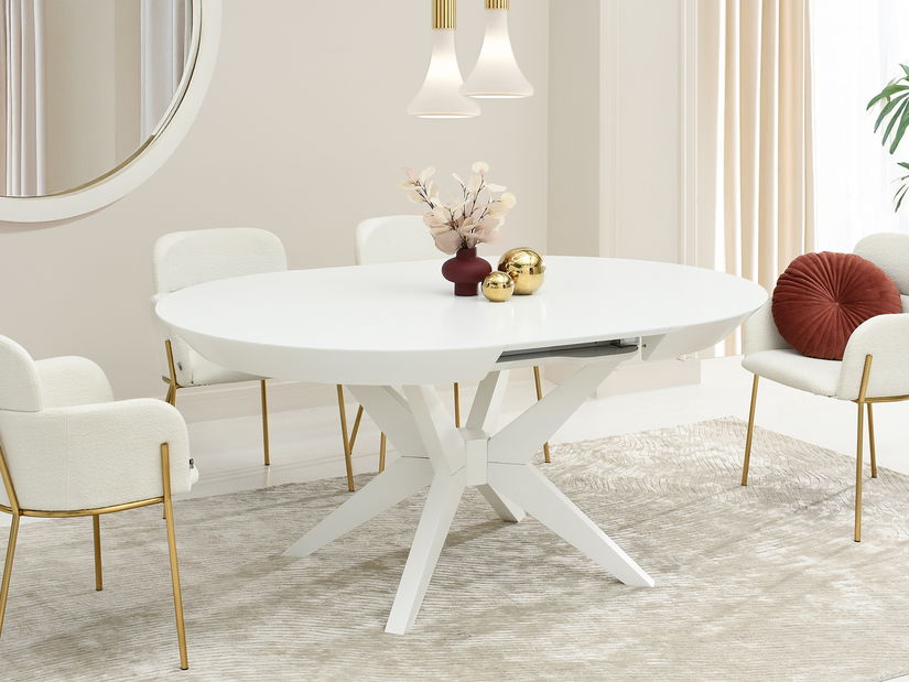Jedálenský stôl Viajaban (biela)