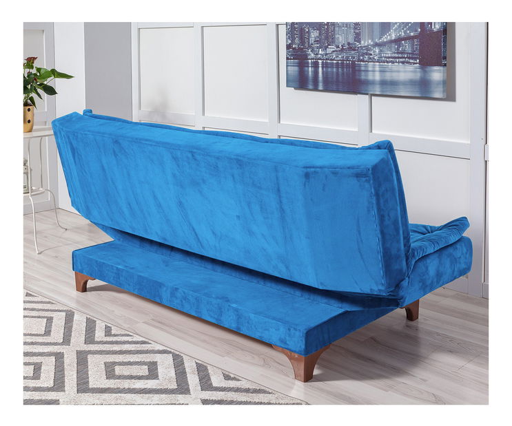 Háromszemélyes kanapé Klaudi (világoskék) *bazár