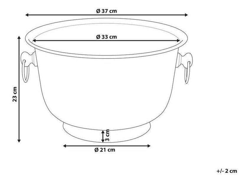 Bol Pomza (argintiu)