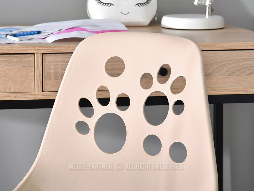 Scaun pentru copii Footy (roz gri + gri)