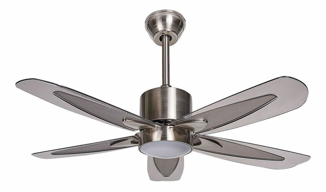 Ventilator de tavan cu iluminat Coty (argintiu)