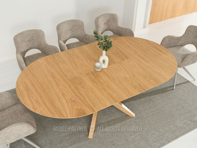 Masă sufragerie Viajaban (stejar)