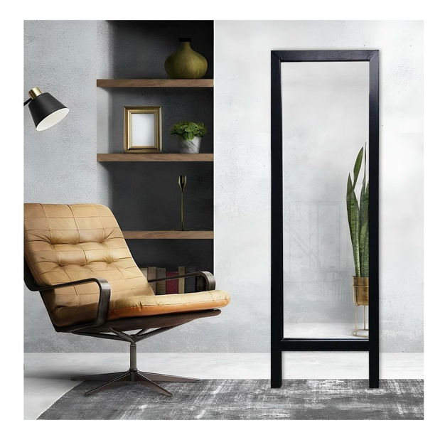 Zrkadlo Chuck (čierna)