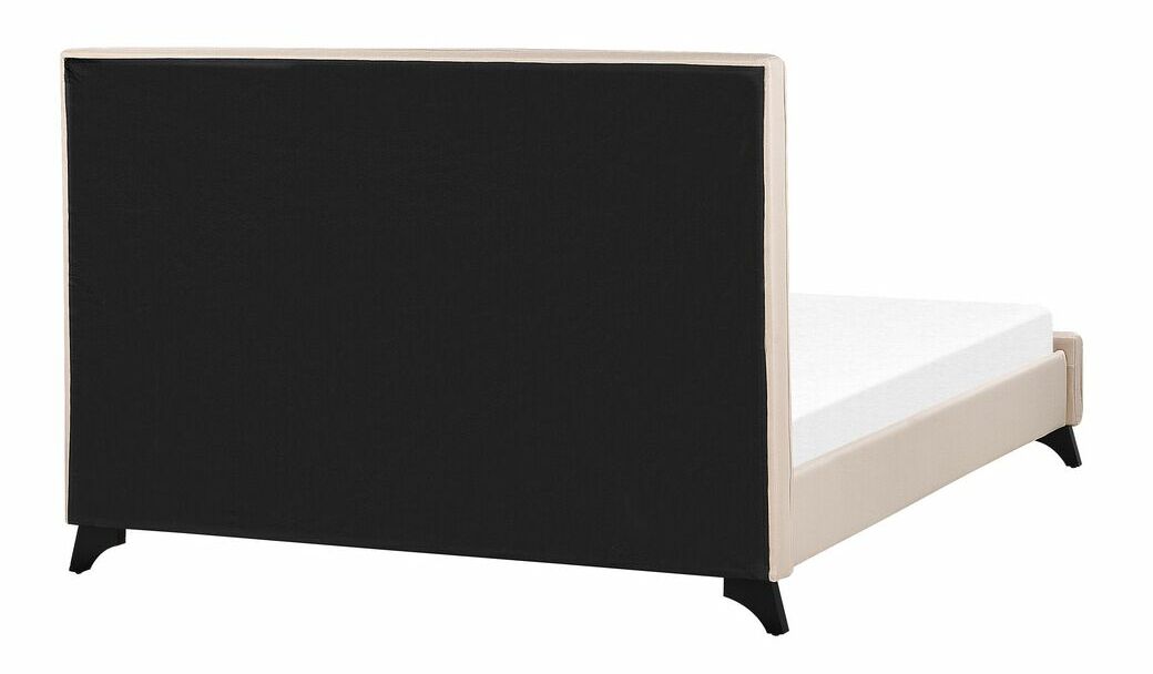 Franciaágy 140 cm AMBRE (ágyráccsal) (bézs)