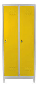 Uzamykateľná skriňa Jessia 14 (žltá)