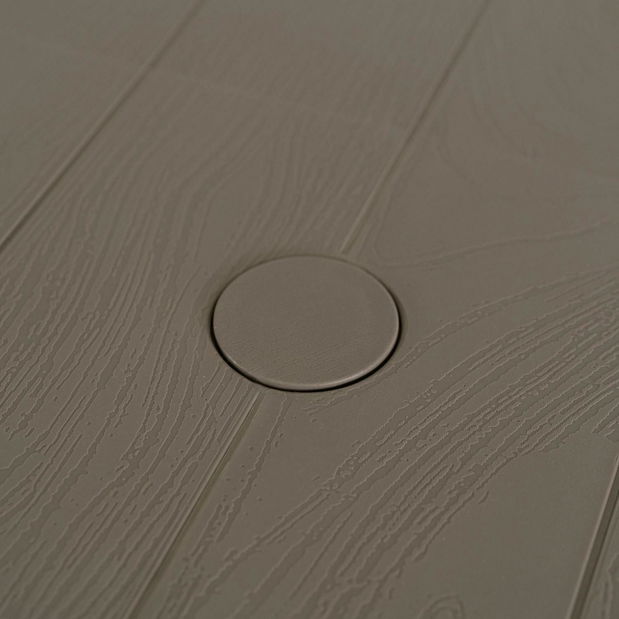 Kerti asztal Floriano (barna) (6 fő részére)