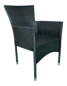 Záhradné Fotel Aztiek (fekete)