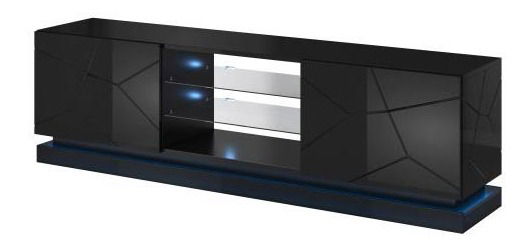 TV asztal Quena (fekete)