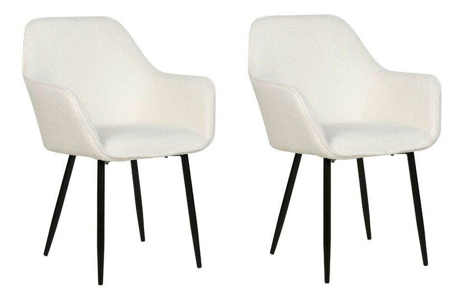 Set 2 ks jedálenských stoličiek Anika (biela)