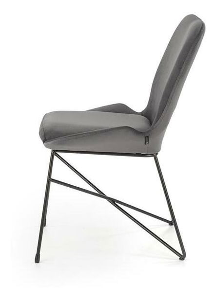 Étkezőszék Korsa (szürke + fekete)