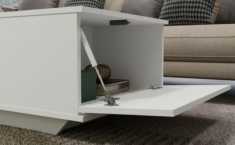 Konferenčný stolík Dosgracios 1 (biela)