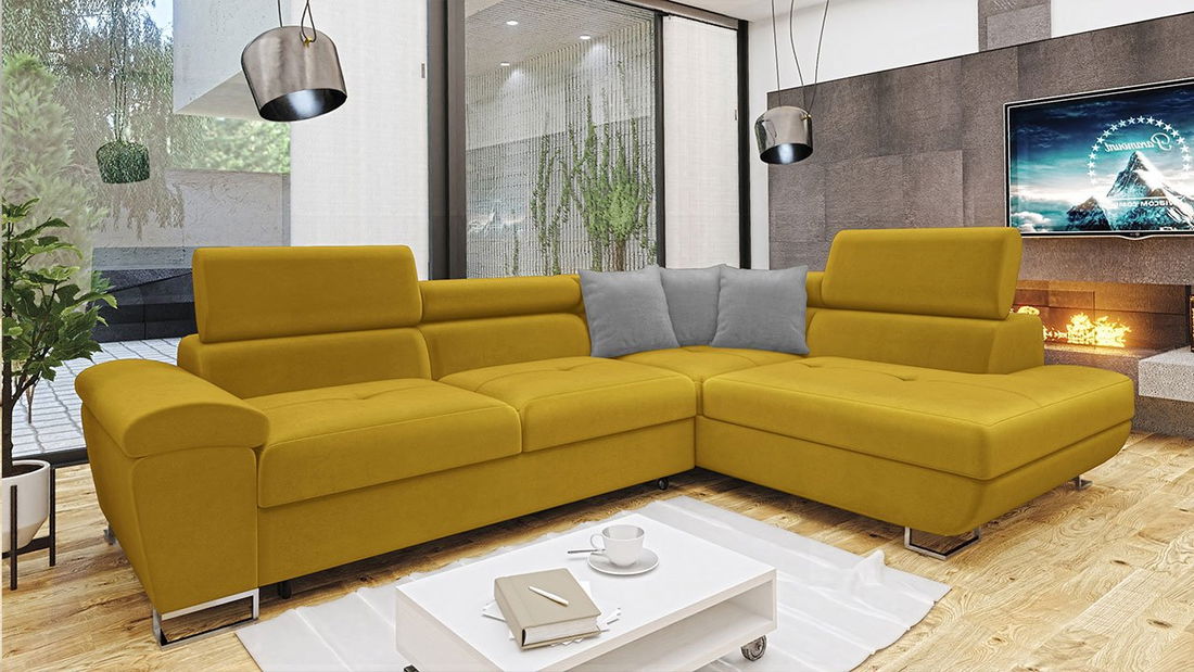 Sarokkanapé Alphard (J) (Magic Velvet 2234 + Magic Velvet 2234 + Magic Velvet 2217)