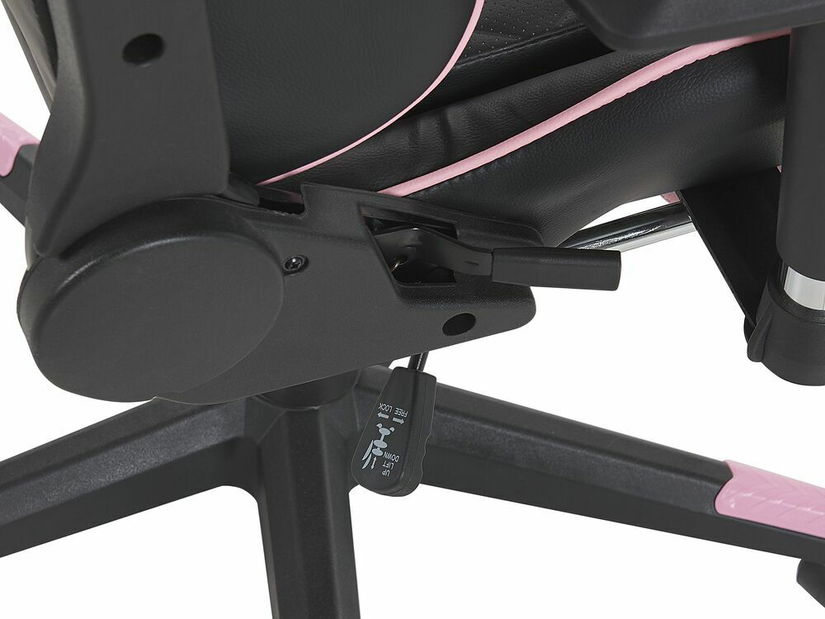 Játék fotel Vrai (fekete + rózsaszín) 