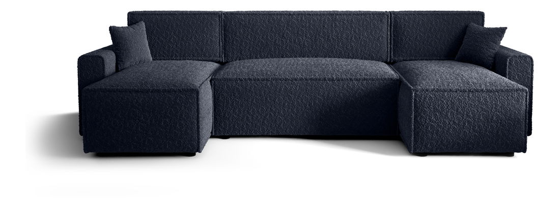 Kutna garnitura Mirage U Bis Sed (tamnoplava)