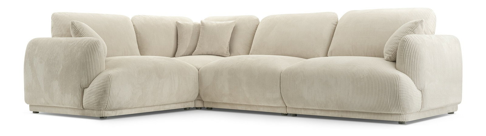 Rohová sedačka Chako (L) (béžová)