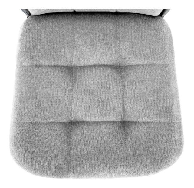 Blagovaonska stolica Tempo Kondela -Adore (siva + krom) 