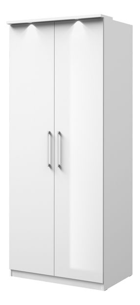 Dulap Centaury Tip 18 (alb + alb lucios)