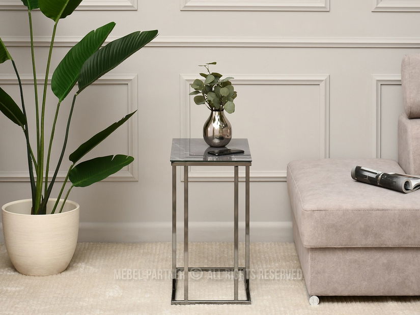 Dohányzóasztal Vasho (szürke + fekete)