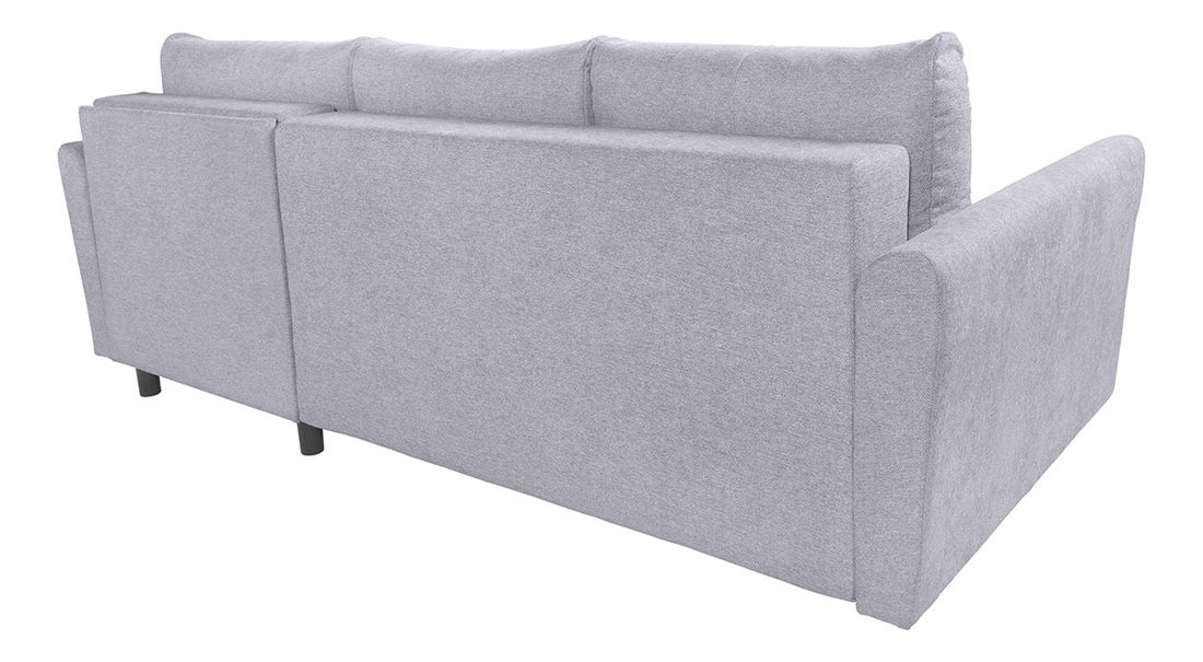 Rohová sedačka BRW Aradena Lux 3DL.URC (sivá) (P)