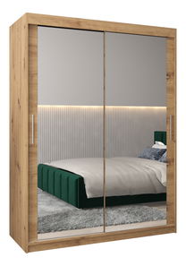 Dulap de haine 150 cm Toki 3 (stejar artisan + stejar artisan)