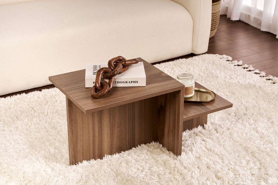 Konferenčný stolík Hermanetta (orech)