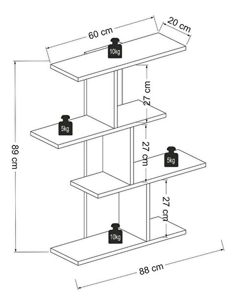 Raft Vabuto (antracit + Nuc) 