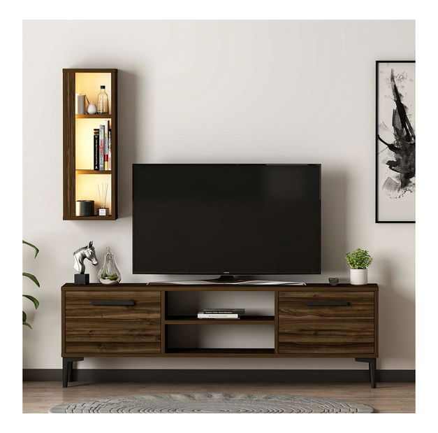 Mobilier living Kuvuni 1 (nuc) (cu iluminat)