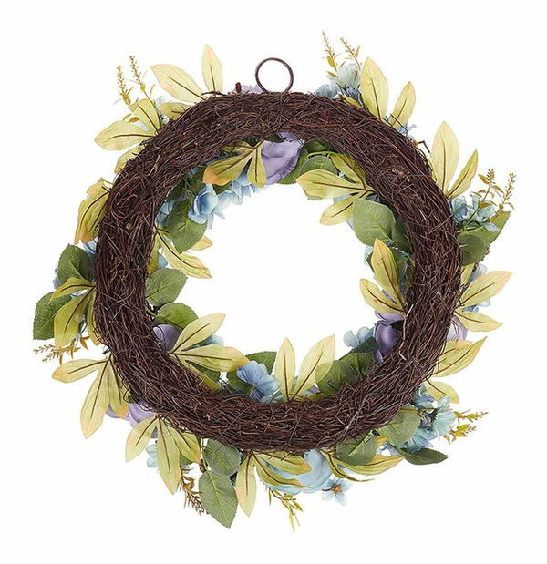 Coroniță de ușă ø 50 cm Gilbert (albastru)