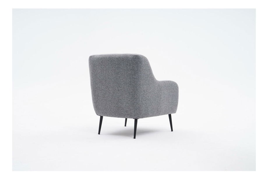 Fotel Revosatta (szürke + fekete)