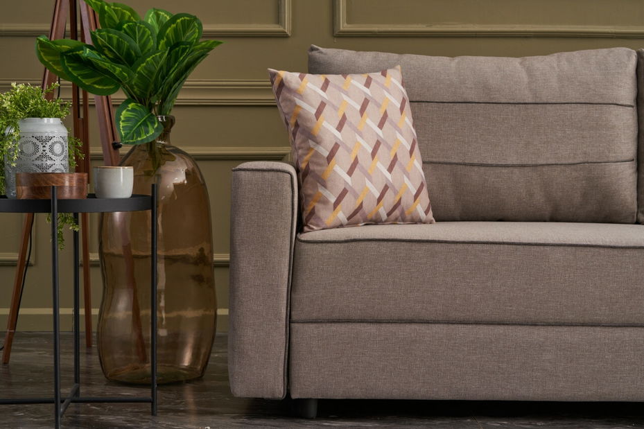 Pohovka trojsedačka Emilie (Krémová)