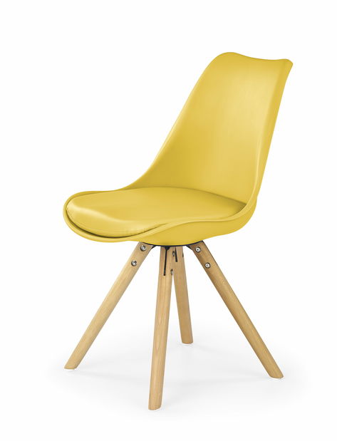 Jedálenská stolička Aker (žltá)