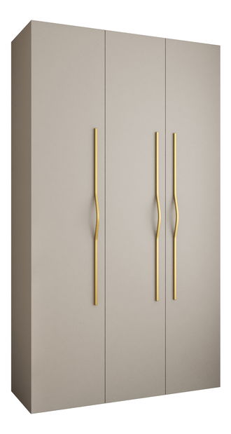 Ruhásszekrény 140 cm Carmela 40-2 (kasmír + arany)