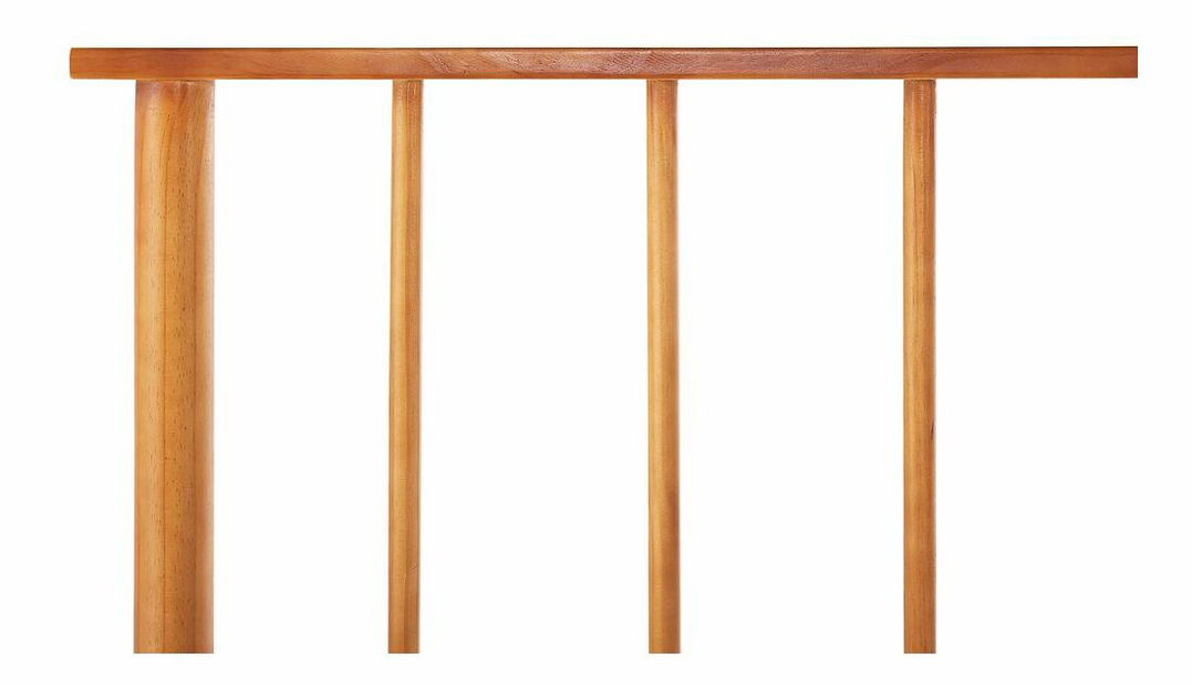 Posteľ 90x200 cm Barbar (svetlé drevo) (s lamelami)