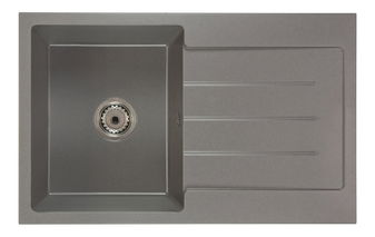 Kuchynský drez Ruxom (sivá) (s 3 otvormi pre batériu) (P)