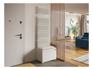 Mobilier hol Kendora 60 (cu 6 buc. panouri de perete tapițate Pazara 60x30) (manila 02) *vânzare stoc