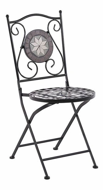 Balkónová zostava Cliff (čierna)