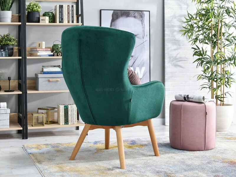 Fotoliu Leto (verde + negru)