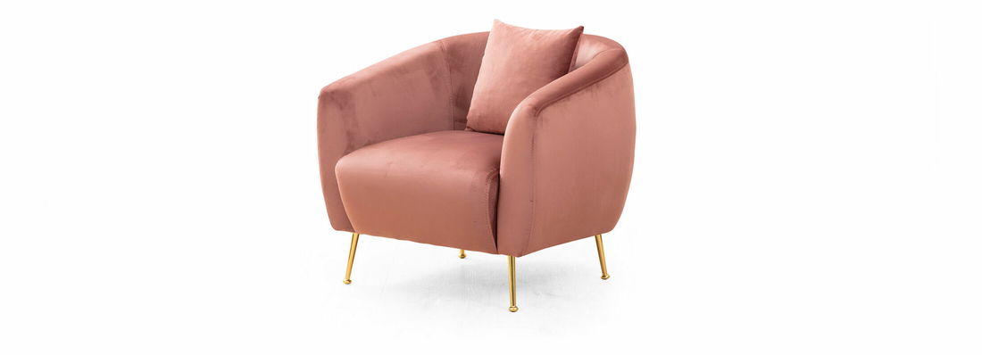 Fotel Essia (rózsaszín)