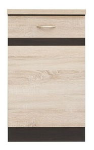 Dulap inferior de bucătărie Junona line D1D/50/82/P (Stejar sonoma + Wenge)